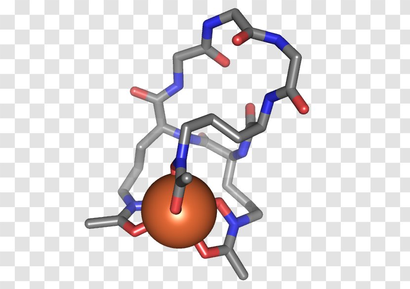 Ferrichrome Siderophore Iron Chemistry Coordination Complex - Heart Transparent PNG