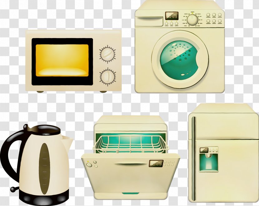 Green Home Appliance Major Small Technology - Electronic Device Transparent PNG