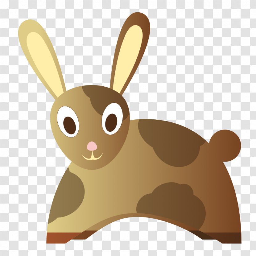 Hare Domestic Rabbit Clip Art - Public Domain Transparent PNG