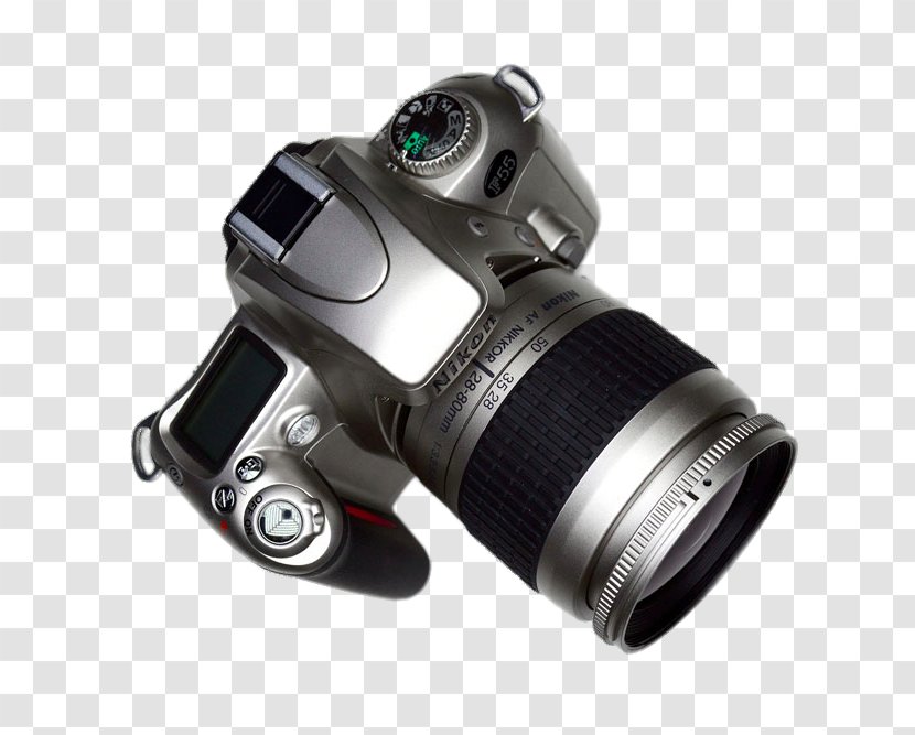 Single-lens Reflex Camera Photography - Aperture - Black SLR Transparent PNG