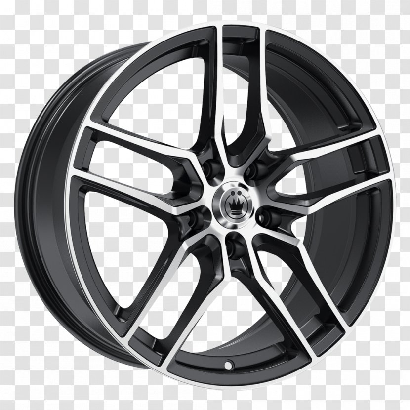 Car Rim Alloy Wheel Tire - Black Transparent PNG