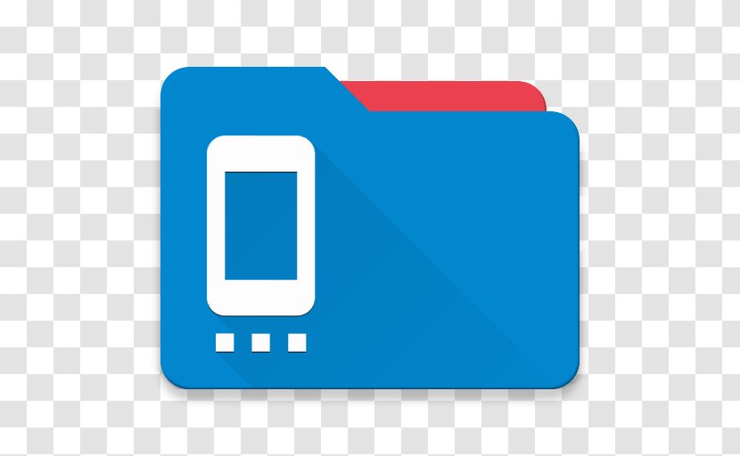 Amazon.com File Manager Android - Blue Transparent PNG