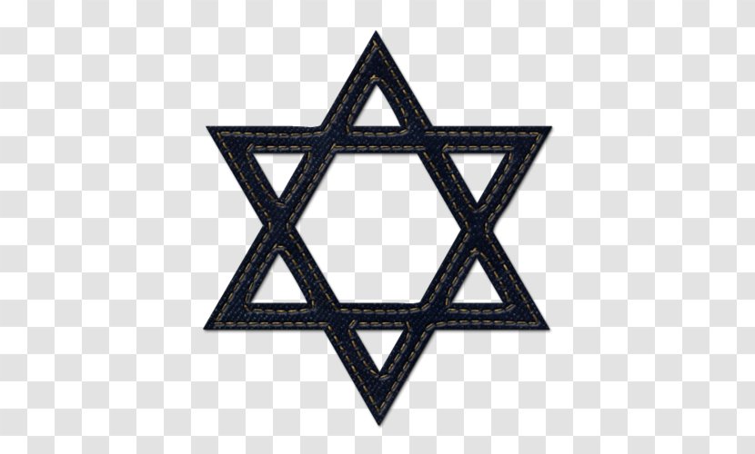 Star Of David Jewish Symbolism Judaism - Christian Cross Transparent PNG