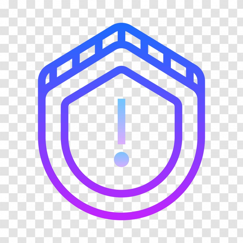 Flat Design Euclidean Vector - Electric Blue - Shield Icon Safe Transparent PNG