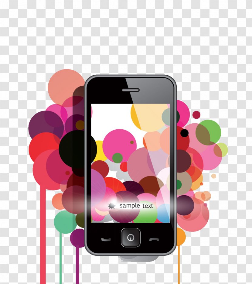 Smartphone Mobile Phone Application Software Wallpaper - Shutterstock Transparent PNG