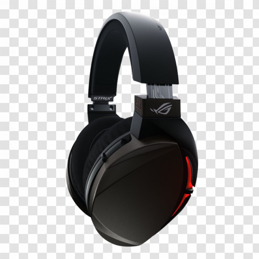 Microphone ASUS ROG Strix Fusion 500 Binaural Head-band Black Headset Headphones - Electronic Device Transparent PNG