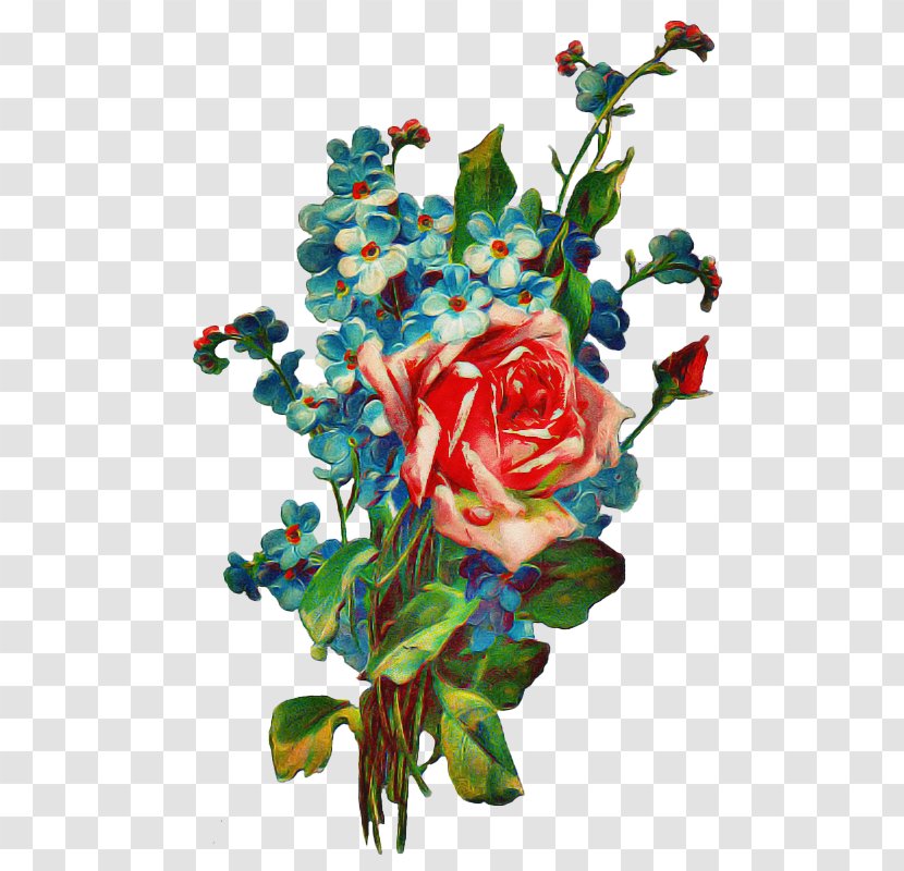 Garden Roses - Bouquet - Rose Order Flowering Plant Transparent PNG