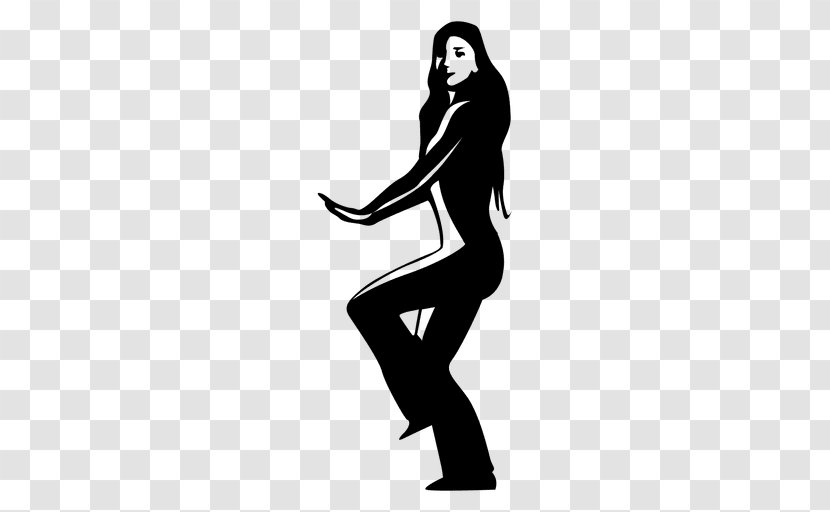 Dance Aerobics Art Silhouette Transparent PNG