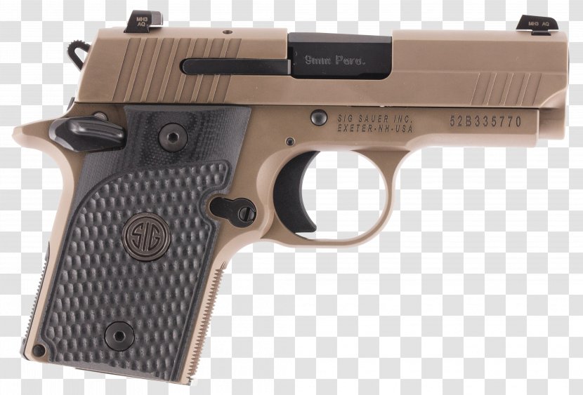 Firearm SIG Sauer P238 Ruby Pistol P938 - Gun Barrel - Handgun Transparent PNG