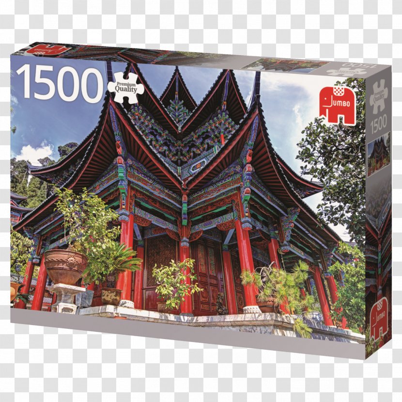 Jigsaw Puzzles Chinese Temple Architecture Castorland - Puzzle Video Game Transparent PNG
