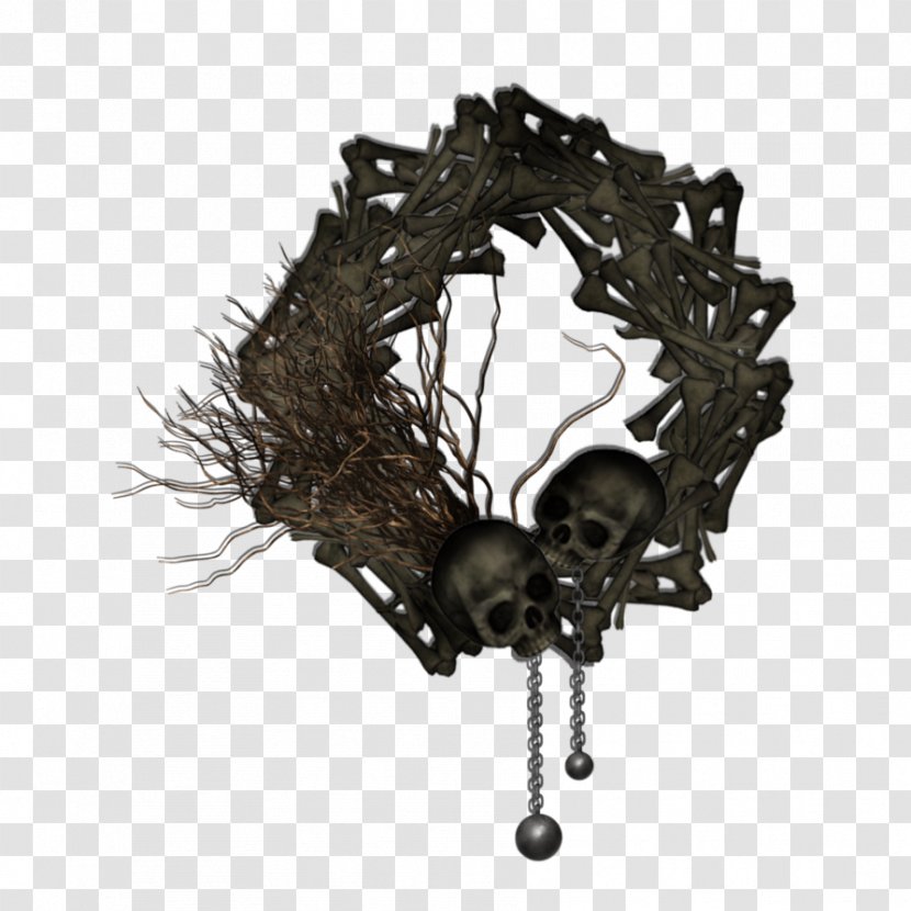 Gothic Art Image Skull Transparent PNG