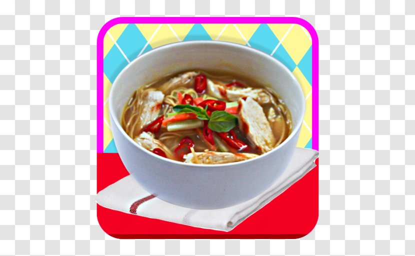 Laksa Chinese Cuisine Tom Kha Kai Chicken Soup Tomato - Android Transparent PNG