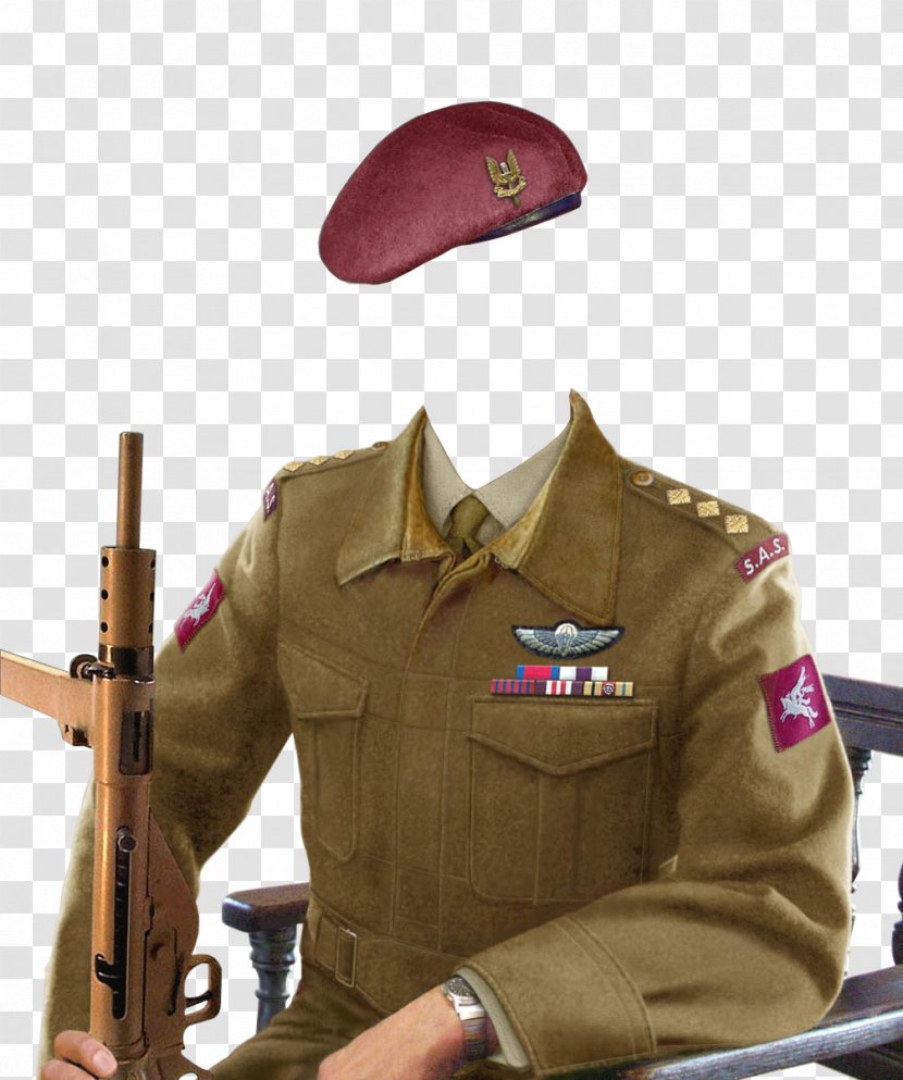 Military Uniform Special Air Service Soldier - Dress Transparent PNG