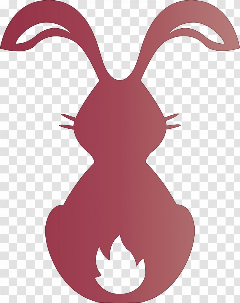 Cute Bunny Easter Day Transparent PNG