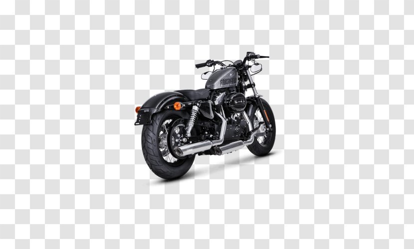 Exhaust System Tire Akrapovič Harley-Davidson Sportster - Motor Vehicle - Motorcycle Transparent PNG