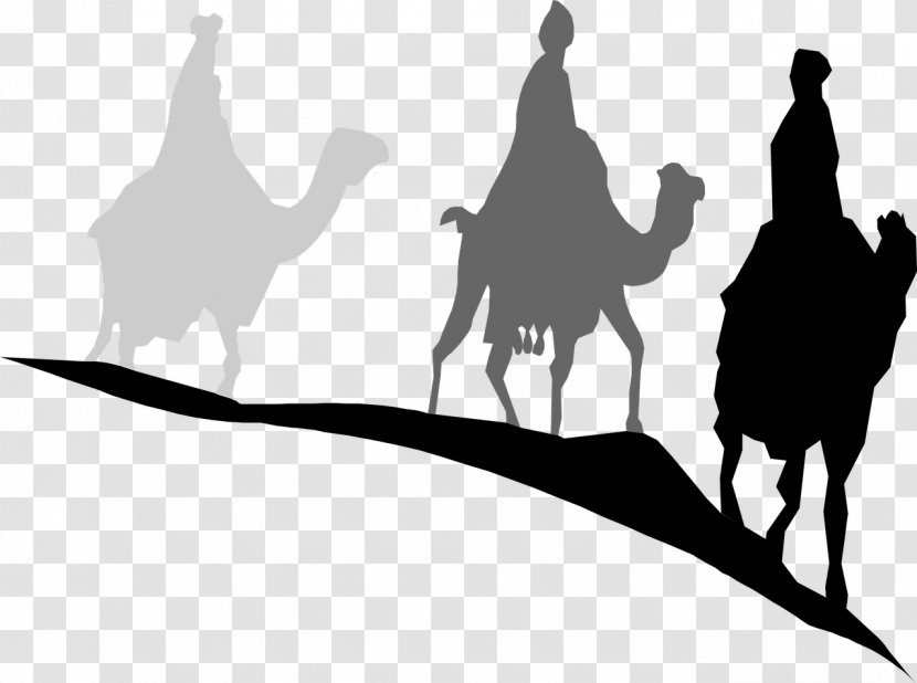 Biblical Magi Christmas Nativity Scene Craft Clip Art - Camel Transparent PNG
