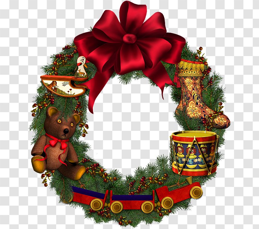 Christmas Day Wreath Image Clip Art - Advent Transparent PNG