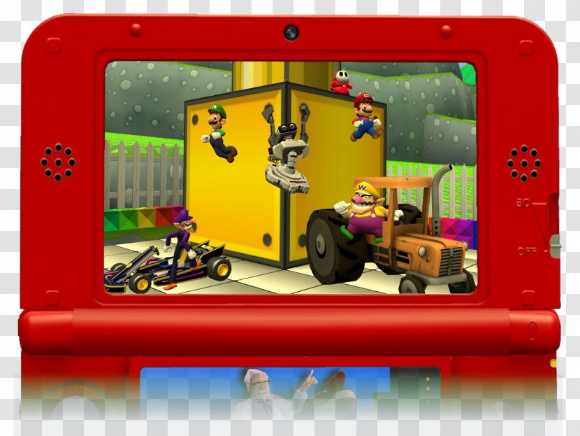 Nintendo 3DS Mario Kart DS R.O.B. Luigi Metroid Prime Hunters - Play Transparent PNG