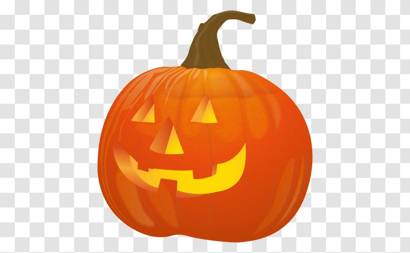 Pumpkin Calabaza Jack-o'-lantern Halloween - Squash Transparent PNG