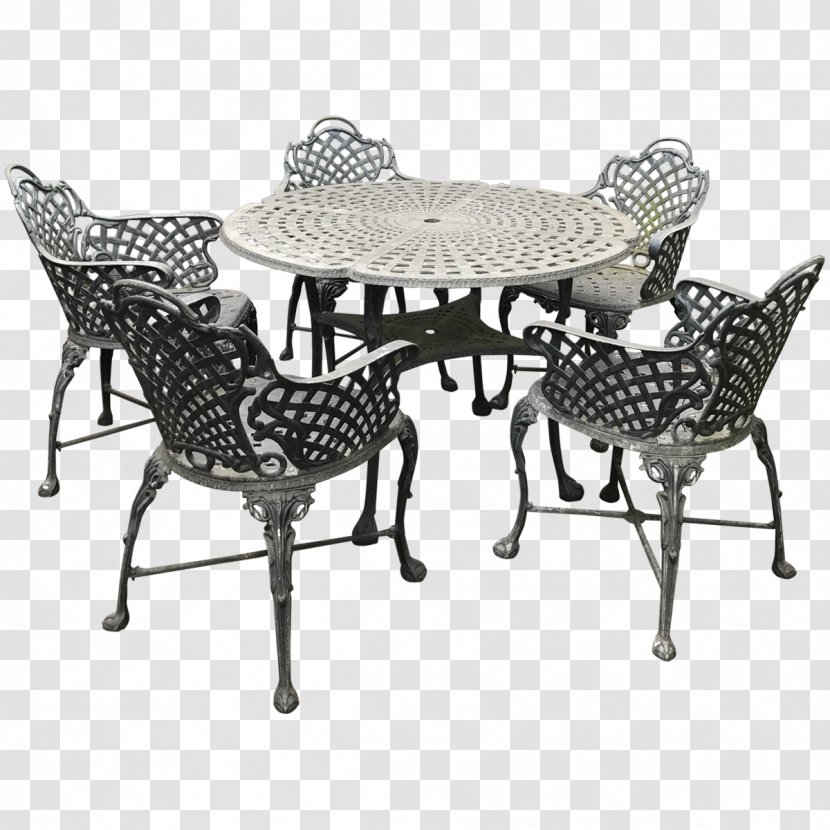 Table Garden Furniture Chair Dining Room - Matbord Transparent PNG