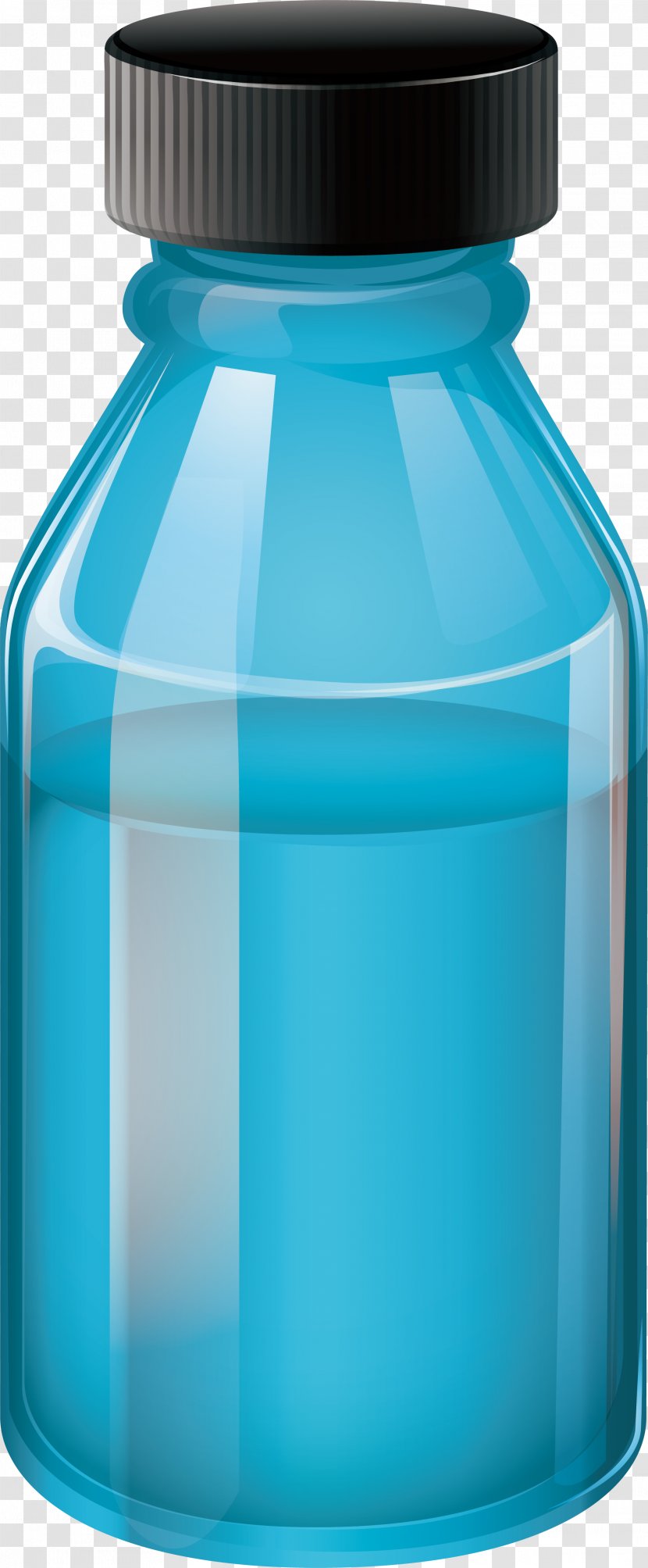 Stock Photography Euclidean Vector Illustration - Poster - Beverage Bottle Transparent PNG