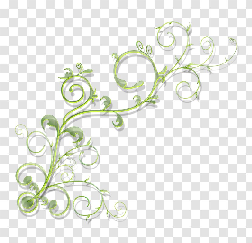 Vignette Ornament Floral Design - Leaf - Floristry Transparent PNG