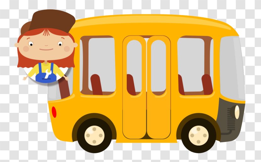 School Bus - Toy - Public Transport Car Transparent PNG