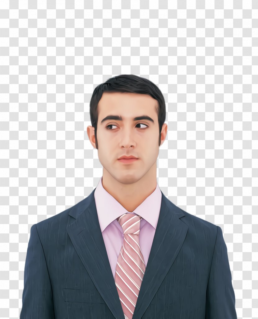 Suit White-collar Worker Chin Forehead Male - Gesture Businessperson Transparent PNG