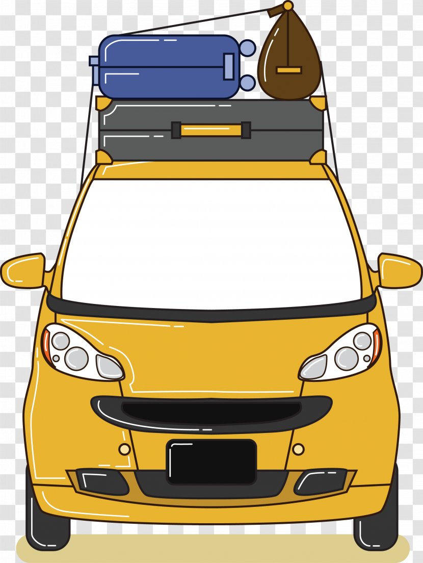 Car Travel - Baggage - Traveling By Transparent PNG