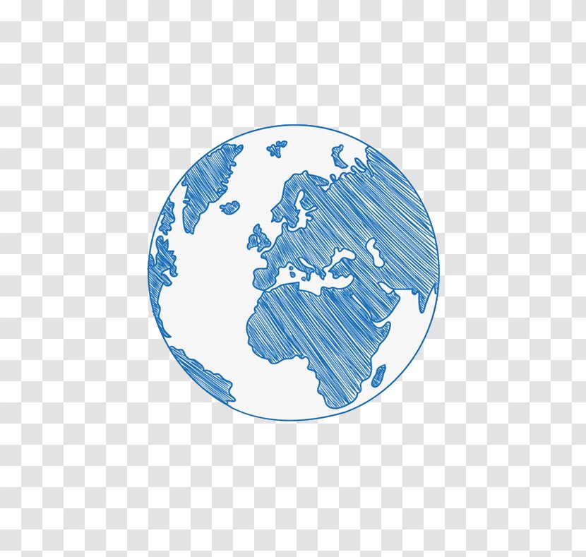 Luxembourg March For Science Social History - Globe - Ballpoint Pen Drawing Earth Transparent PNG