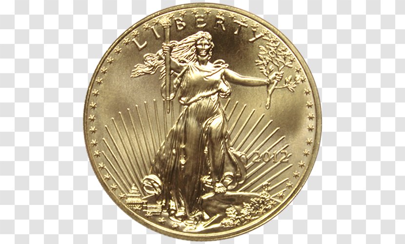 Coin Gold Silver Double Eagle - Medal Transparent PNG