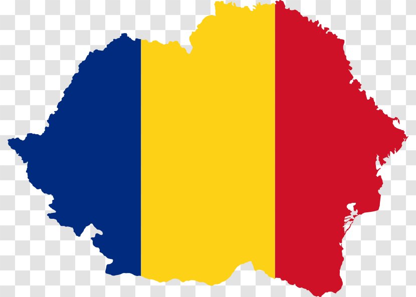 Flag Of Romania Romanian Map - Facebook Thumb Transparent PNG