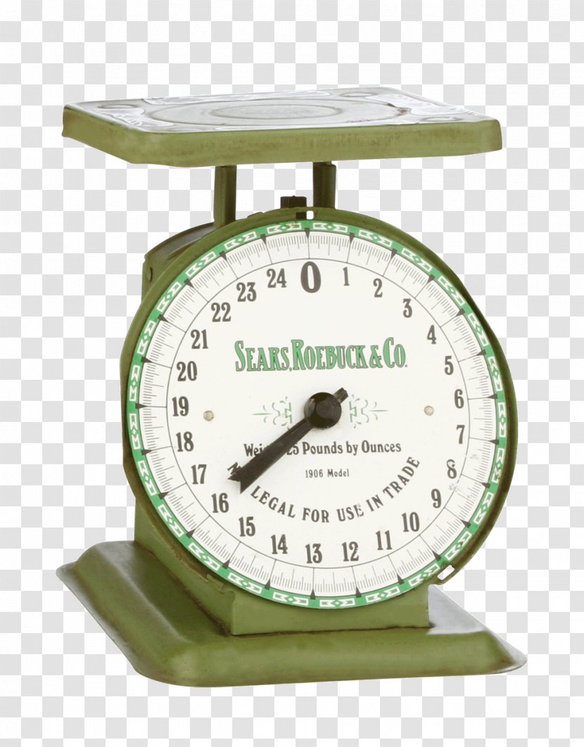 Measuring Scales United States Vintage Clothing Antique Sears - Kitchen Scale Transparent PNG