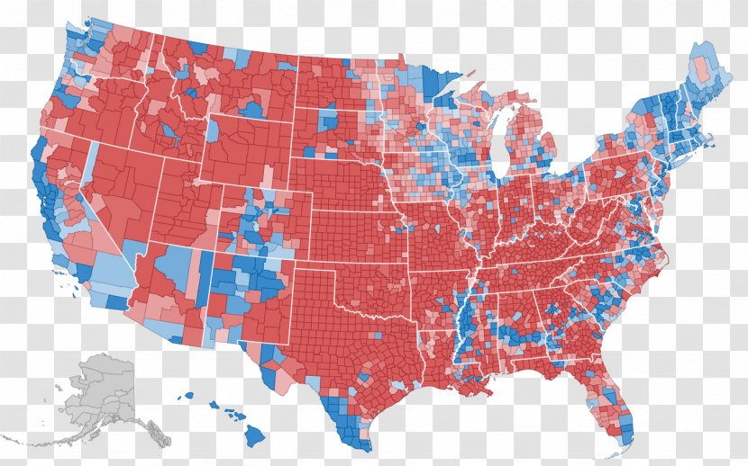 US Presidential Election 2016 United States Voting County - Republican Party Transparent PNG