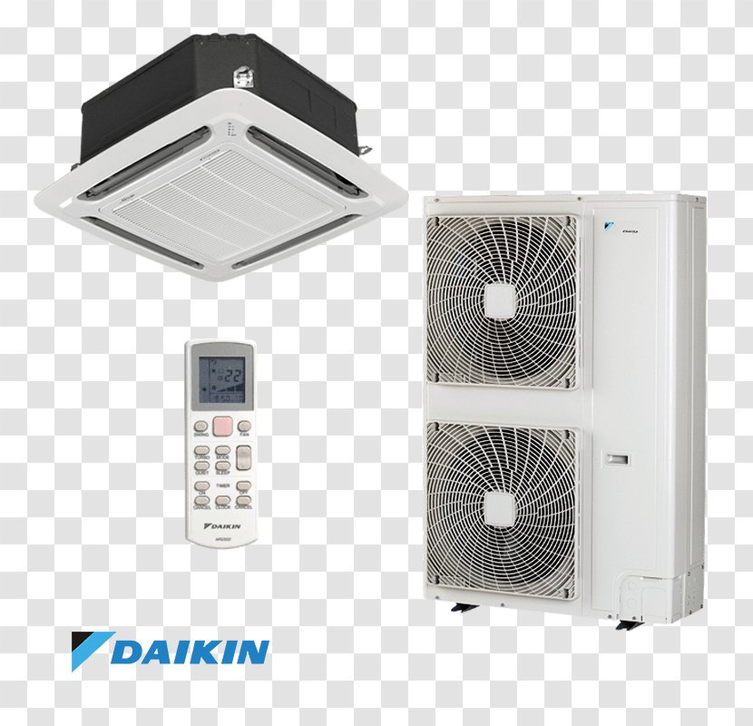 Air Conditioning HVAC Daikin Power Inverters Seasonal Energy Efficiency Ratio - Hvac - Commercial Transparent PNG