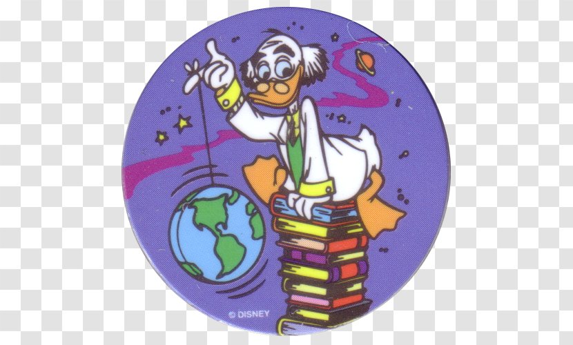 The Walt Disney Company Tazos Character Chile Ludwig Von Drake - Country - Cartoon Milk Pail Transparent PNG
