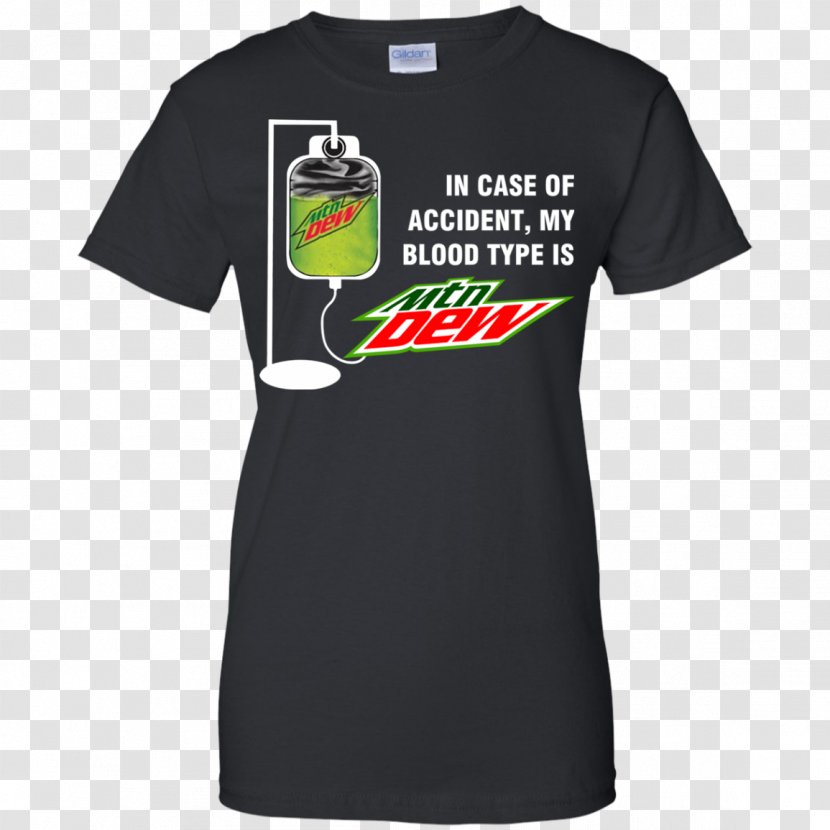 T-shirt Hoodie Mountain Dew The Pepsi Bottling Group - Sleeve Transparent PNG