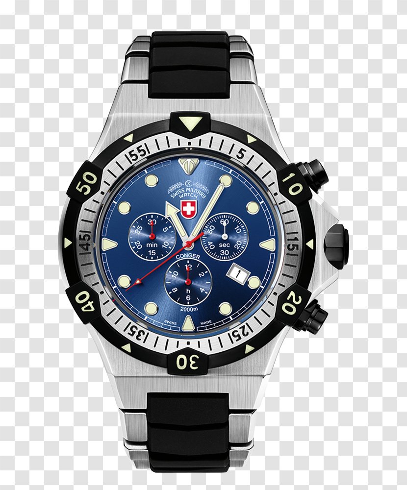 Military Watch Hanowa Switzerland Swiss Armed Forces - Strap Transparent PNG