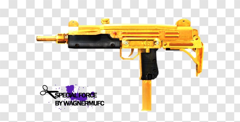 Firearm Airsoft Guns Soul Eater - Ammunition - UZI Transparent PNG