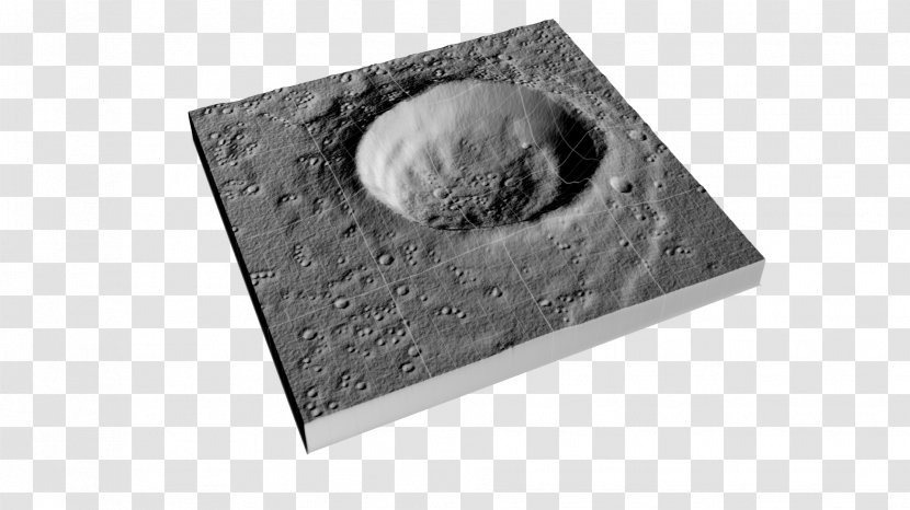Shuttle Radar Topography Mission Topographic Map Lunar Reconnaissance Orbiter Moon - Elevation - Crater Transparent PNG