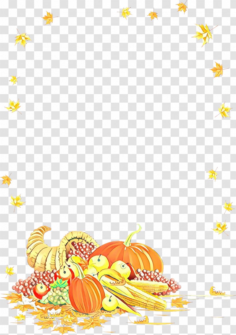 Autumn Floral - Cartoon - Plant Transparent PNG