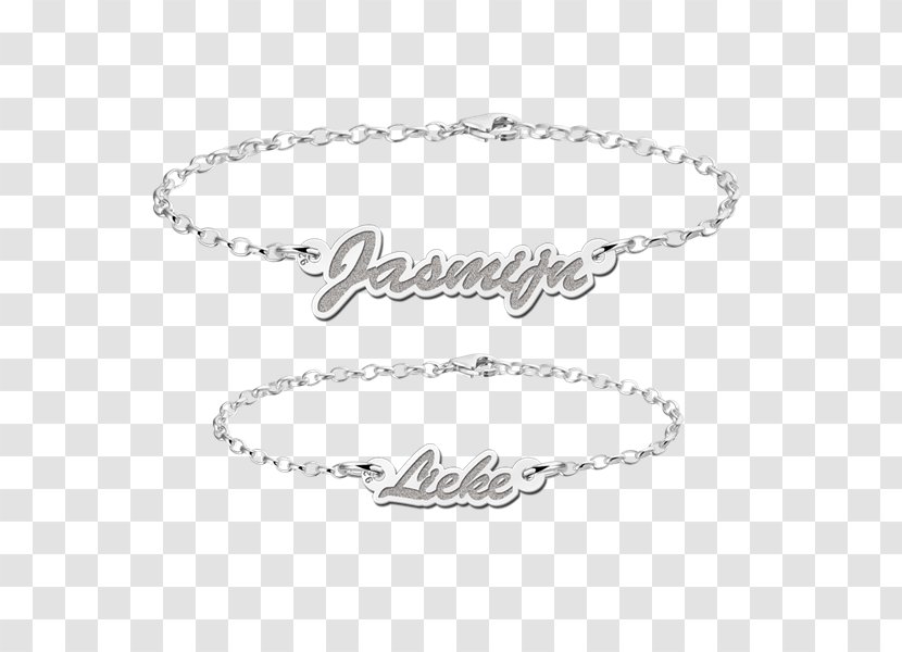 Bracelet Silver Necklace Wristband Chain - Metal - Mother And Daughter Transparent PNG