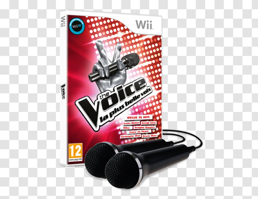 Wii U Play The Voice Video Games Nintendo - Xbox Accessory Transparent PNG