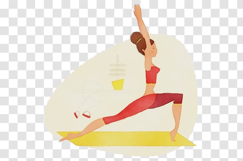 Yoga Cartoon - Stretching - Artistic Gymnastics Pilates Transparent PNG
