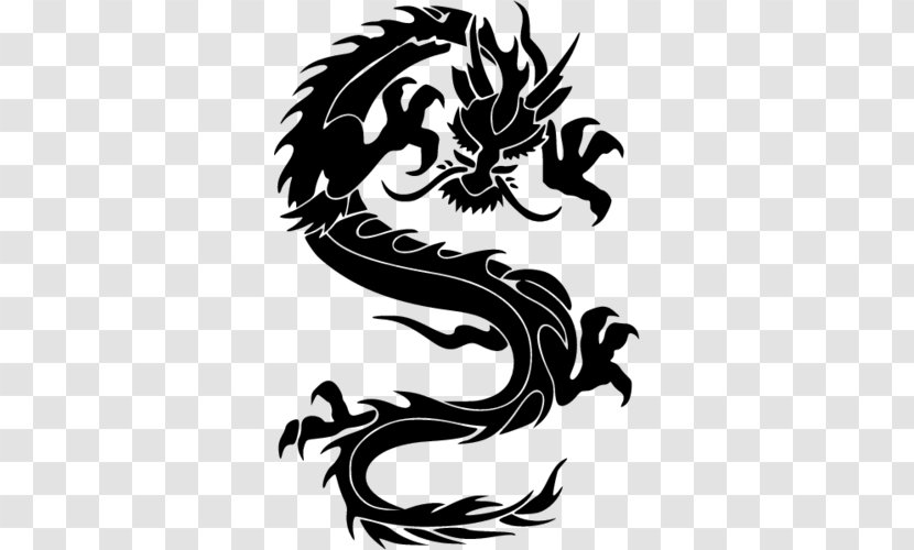 Wall Decal Sticker Chinese Dragon - Smaug Transparent PNG