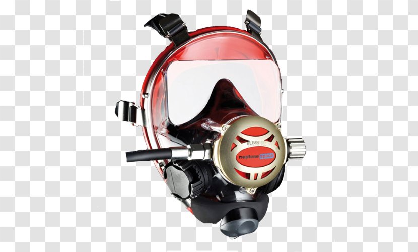 Gas Mask Diving & Snorkeling Masks Full Face Underwater Transparent PNG