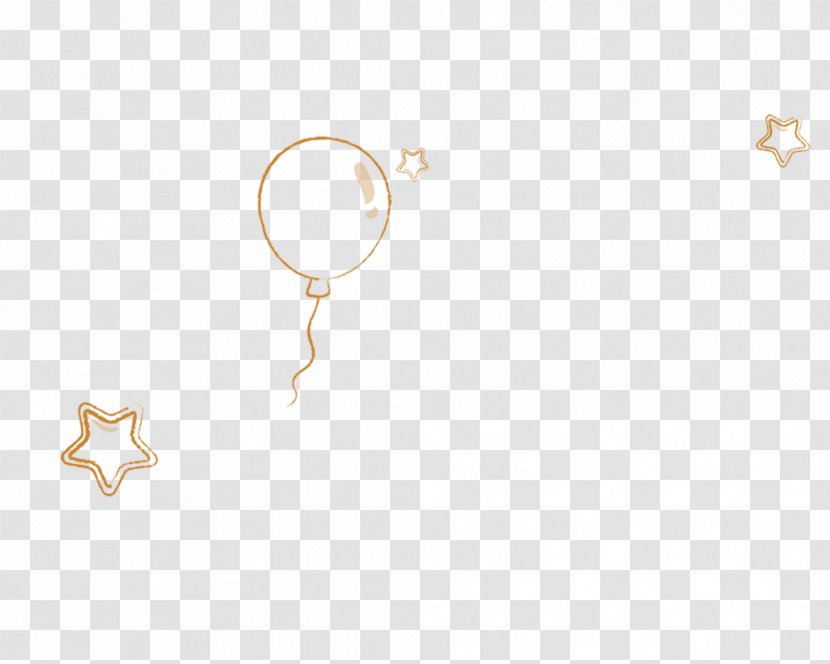 Designer Balloon Earring - Jewellery - Jane Pen Balloons Stars Transparent PNG
