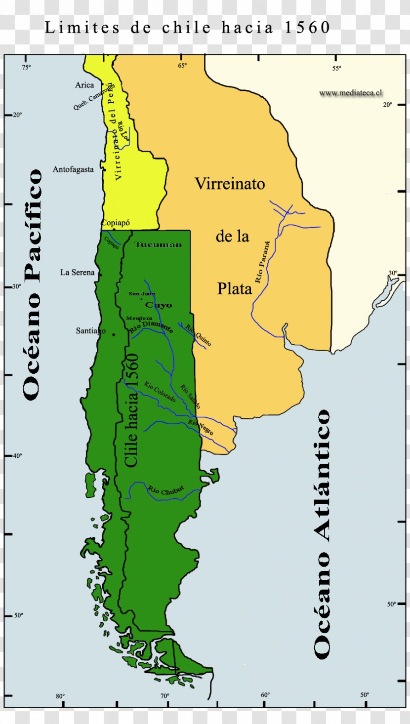 Fronteras De Chile Argentina–Chile Relations Map Boundary Treaty Of 1881 Between And Argentina Transparent PNG