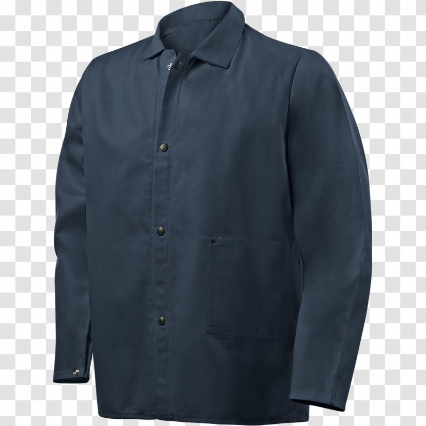 Tracksuit Jacket Zipper T-shirt - Dress Shirt - COTTON Transparent PNG