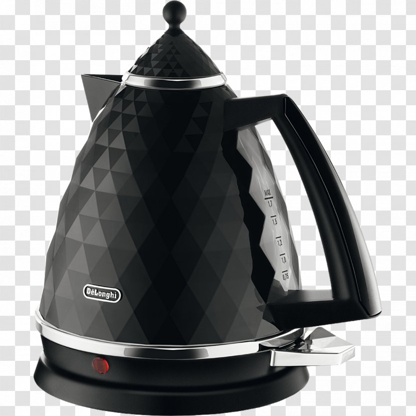 Kettle DELONGHI De'Longhi Brillante CTJ 4003.BK Home Appliance Toaster - Kitchen Transparent PNG